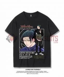 OneHeroSuits Jujutsu Kaisen Creative Print Anime T-shirt Five Characters Available