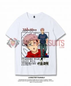 OneHeroSuits Jujutsu Kaisen Creative Print Anime T-shirt Five Characters Available