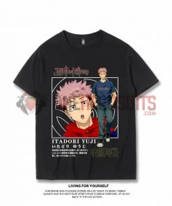 OneHeroSuits Jujutsu Kaisen Creative Print Anime T-shirt Five Characters Available