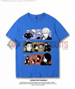 OneHeroSuits Jujutsu Kaisen Creative Print Anime Colorful T-shirt Geto Suguru/Gojo Satoru
