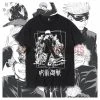 OneHeroSuits Jujutsu Kaisen Creative Print Anime Gojo Satoru Cotton T-shirt