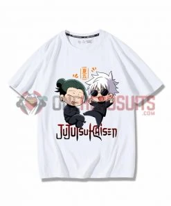 OneHeroSuits Jujutsu Kaisen Creative Print Anime Creative T-shirt Geto Suguru/Gojo Satoru