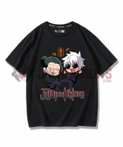 OneHeroSuits Jujutsu Kaisen Creative Print Anime Creative T-shirt Geto Suguru/Gojo Satoru