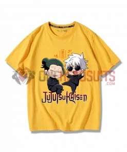 OneHeroSuits Jujutsu Kaisen Creative Print Anime Creative T-shirt Geto Suguru/Gojo Satoru