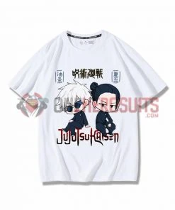 OneHeroSuits Jujutsu Kaisen Creative Print Anime Creative T-shirt Geto Suguru/Gojo Satoru