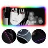 OneHeroSuits RGB Gaming Mouse Pad Naruto Sasuke Uchiha Printing Extra Large