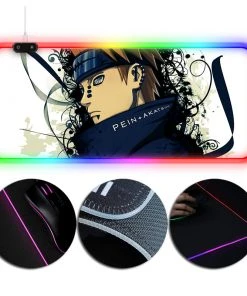 OneHeroSuits Naruto Pain Printed RGB Gaming Mouse Pad 900mm X 400mm Extra Large Size
