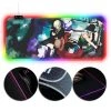 OneHeroSuits Straw Hat Pirates Anime Printing RGB Gaming Mouse Pad Extra Large