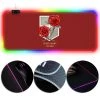 OneHeroSuits Garrison Logo Printed LED Mouse Pad Large Extended Mousepad Full Desktop