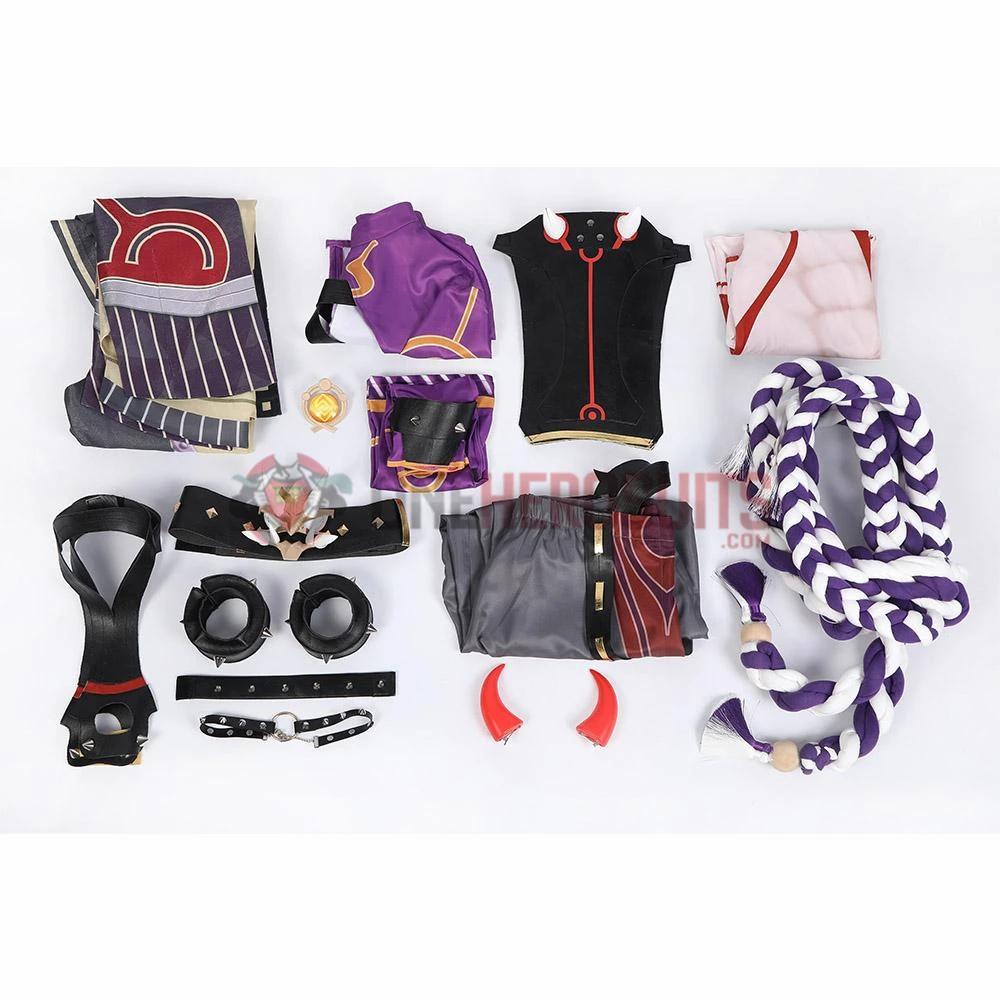 OneHeroSuits Genshin Impact Arataki Itto Cosplay Costumes