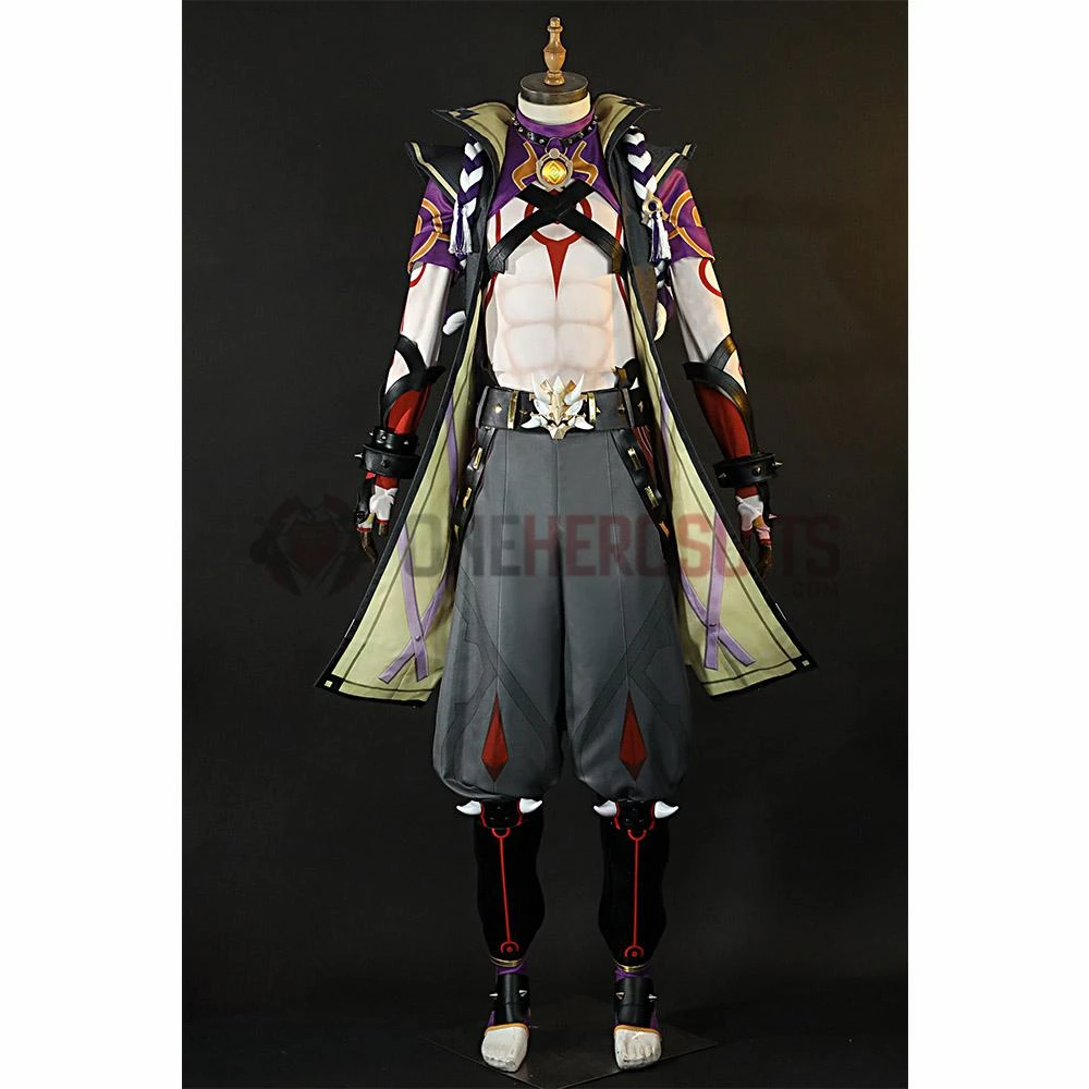 OneHeroSuits Genshin Impact Arataki Itto Cosplay Costumes