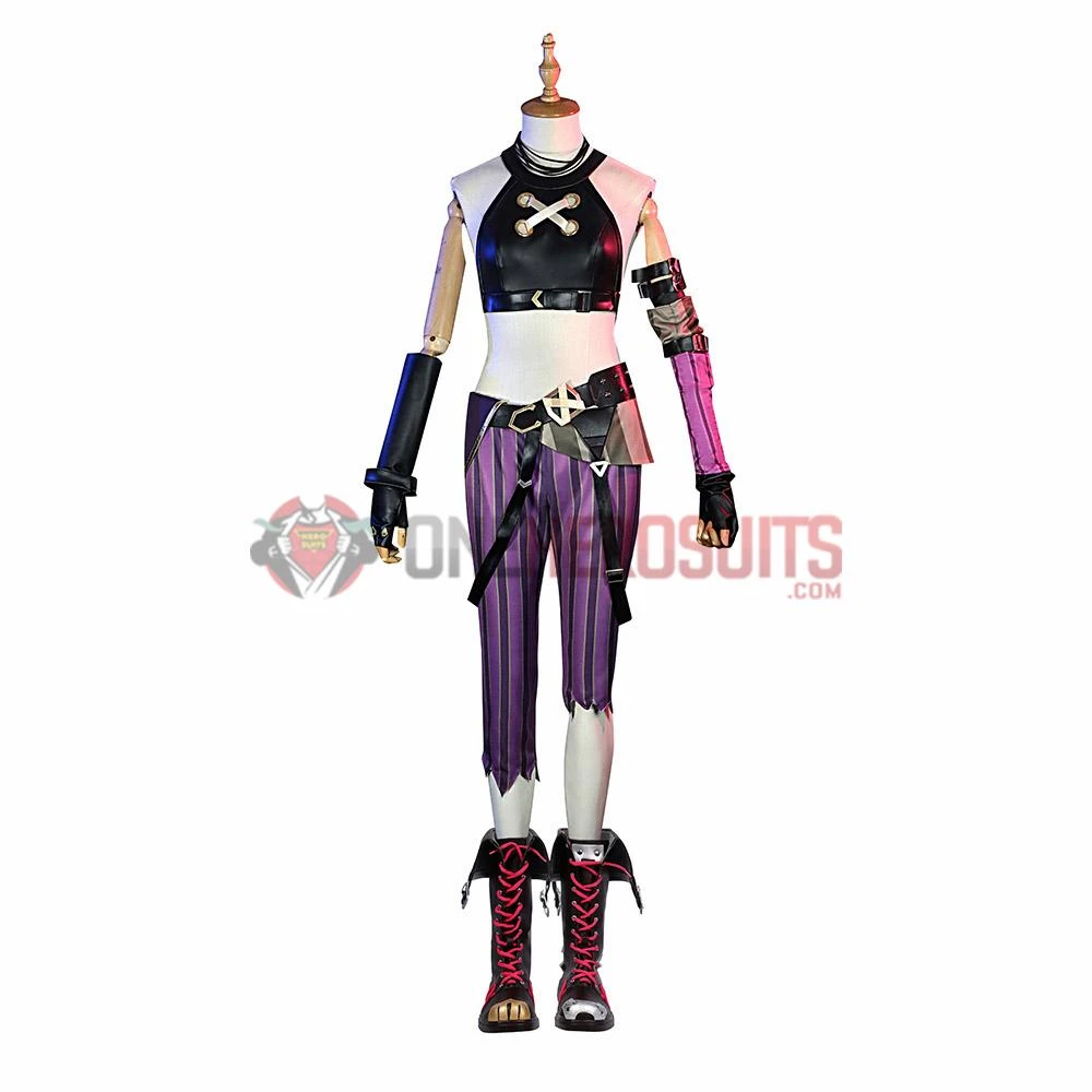 OneHeroSuits Arcane Wars Of Two Cities Cosplay Boots Jinx Shoes Costumes