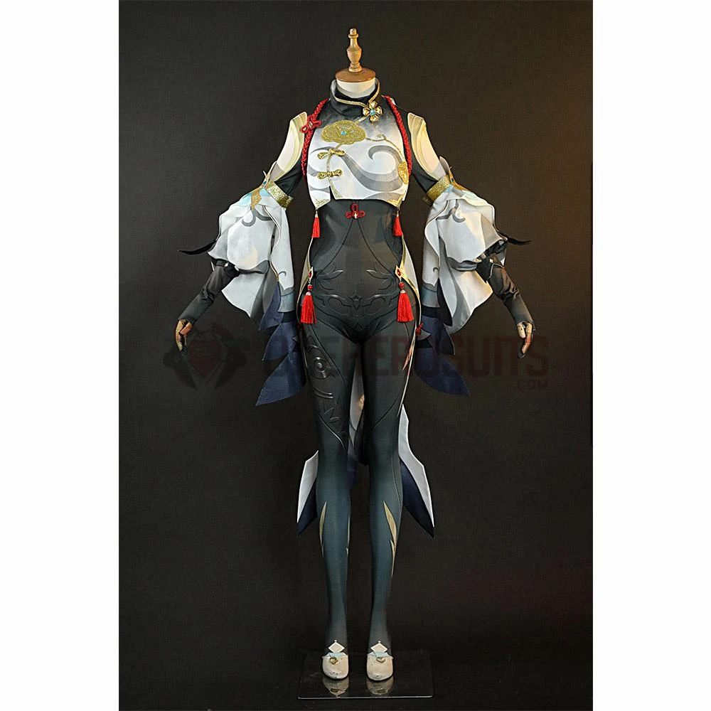 OneHeroSuits Genshin Impact ShenHe Cosplay Costume Costumes