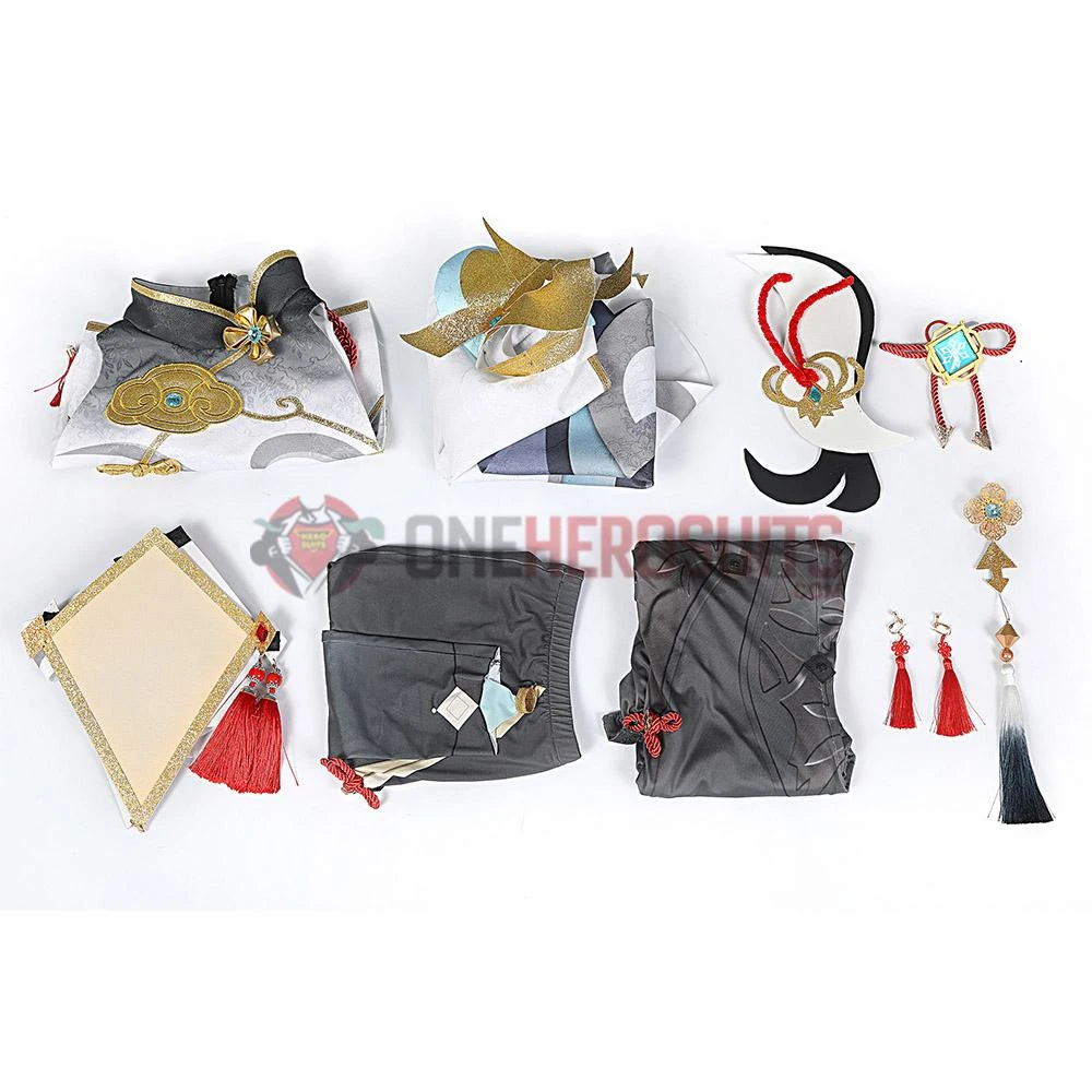 OneHeroSuits Genshin Impact ShenHe Cosplay Costume Costumes
