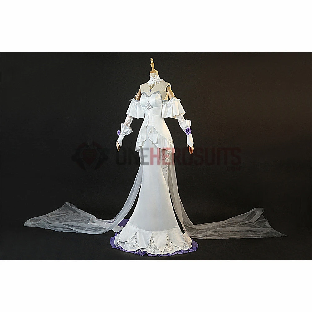 OneHeroSuits LoL Crystal Rose Cosplay Costumes Sona Skin Suits
