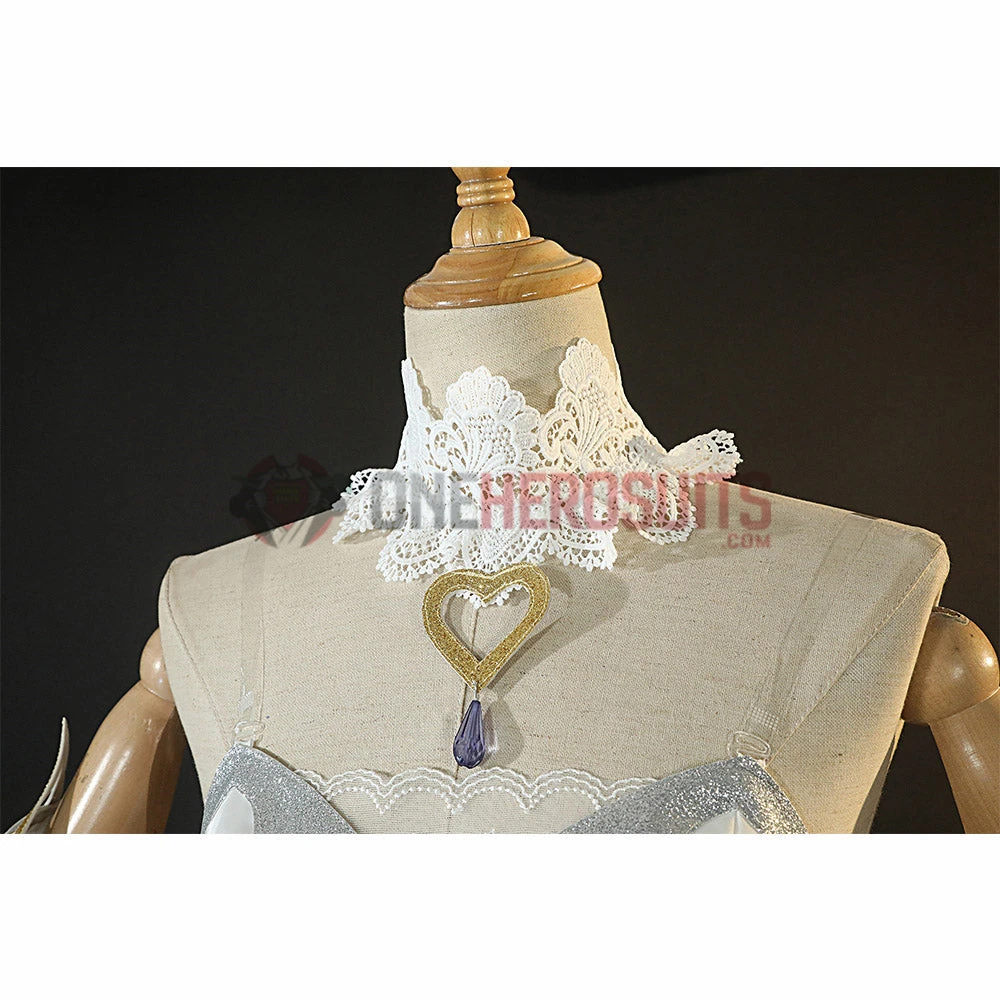 OneHeroSuits LoL Crystal Rose Cosplay Costumes Sona Skin Suits