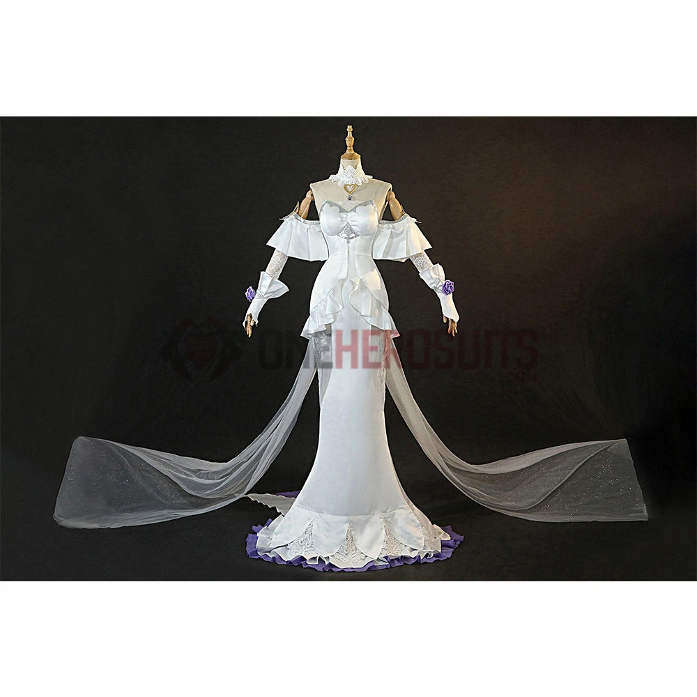 OneHeroSuits LoL Crystal Rose Cosplay Costumes Sona Skin Suits