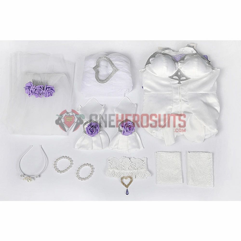 OneHeroSuits LoL Crystal Rose Cosplay Costumes Sona Skin Suits