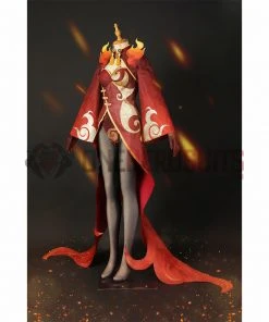 OneHeroSuits Genshin Impact Indarias Fire Yakshas Cosplay Costumes