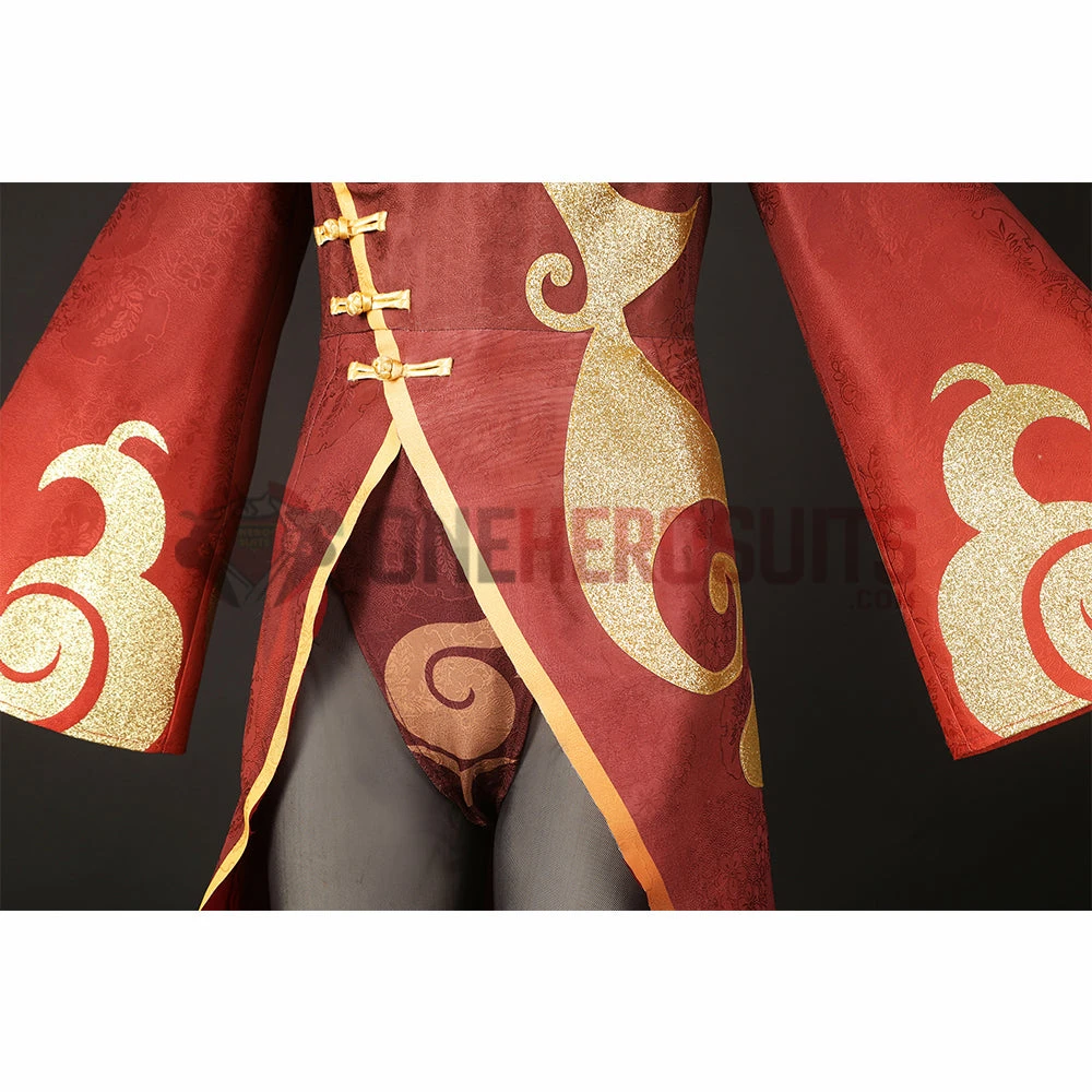 OneHeroSuits Genshin Impact Indarias Fire Yakshas Cosplay Costumes