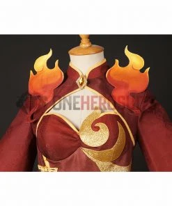 OneHeroSuits Genshin Impact Indarias Fire Yakshas Cosplay Costumes
