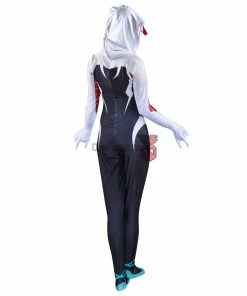 OneHeroSuits Gwen Stacy Spider Suit Into The Spider Verse Gwen Cosplay Bodysuit Zentai/Jumpsuit