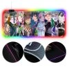 OneHeroSuits Demon Slayer All Pillars Printing RGB Mouse Pad The Hashira Swordsmasters Edition
