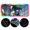 OneHeroSuits Demon Slayer Giyu And Shinobu Kocho Printing RGB LED Extended Mouse Pad