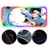OneHeroSuits Demon Slayer Mouse Pad Tanjiro Printed RGB Gaming Mouse Pad Extra Large