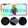 OneHeroSuits Demon Slayer Tanjiro Theme Printed RGB Gaming Mouse Pad Extra Large