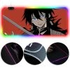 OneHeroSuits Demon Slayer LED Mouse Pad Giyu Tomioka Painting Full Desktop Mousepad