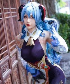 OneHeroSuits Ganyu Genshin Impact Cosplay Costume Full Set Of Cosplay Suit Costumes