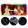 OneHeroSuits Naruto Mouse Pad Double Nine Tailed Fox Printed RGB Gaming Mouse Pad Extra Large