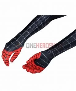 OneHeroSuits Zentai/Jumpsuit Spider-Man Into The Spider-Verse Miles Morales Cosplay Costume HD Printed Jumpsuits