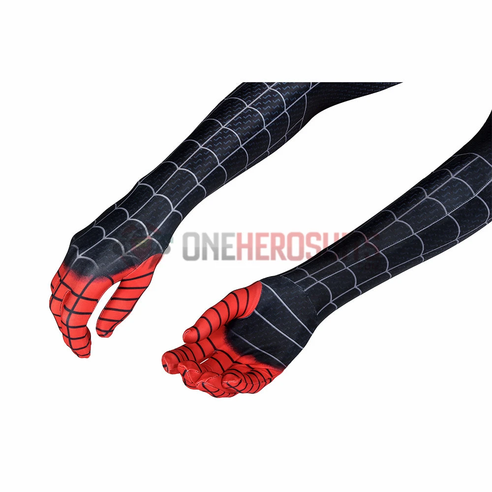 OneHeroSuits Zentai/Jumpsuit Spider-Man Into The Spider-Verse Miles Morales Cosplay Costume HD Printed Jumpsuits