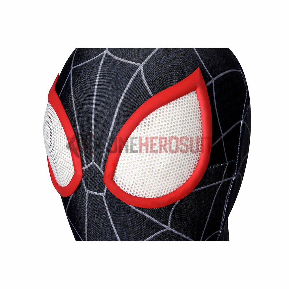 OneHeroSuits Zentai/Jumpsuit Spider-Man Into The Spider-Verse Miles Morales Cosplay Costume HD Printed Jumpsuits