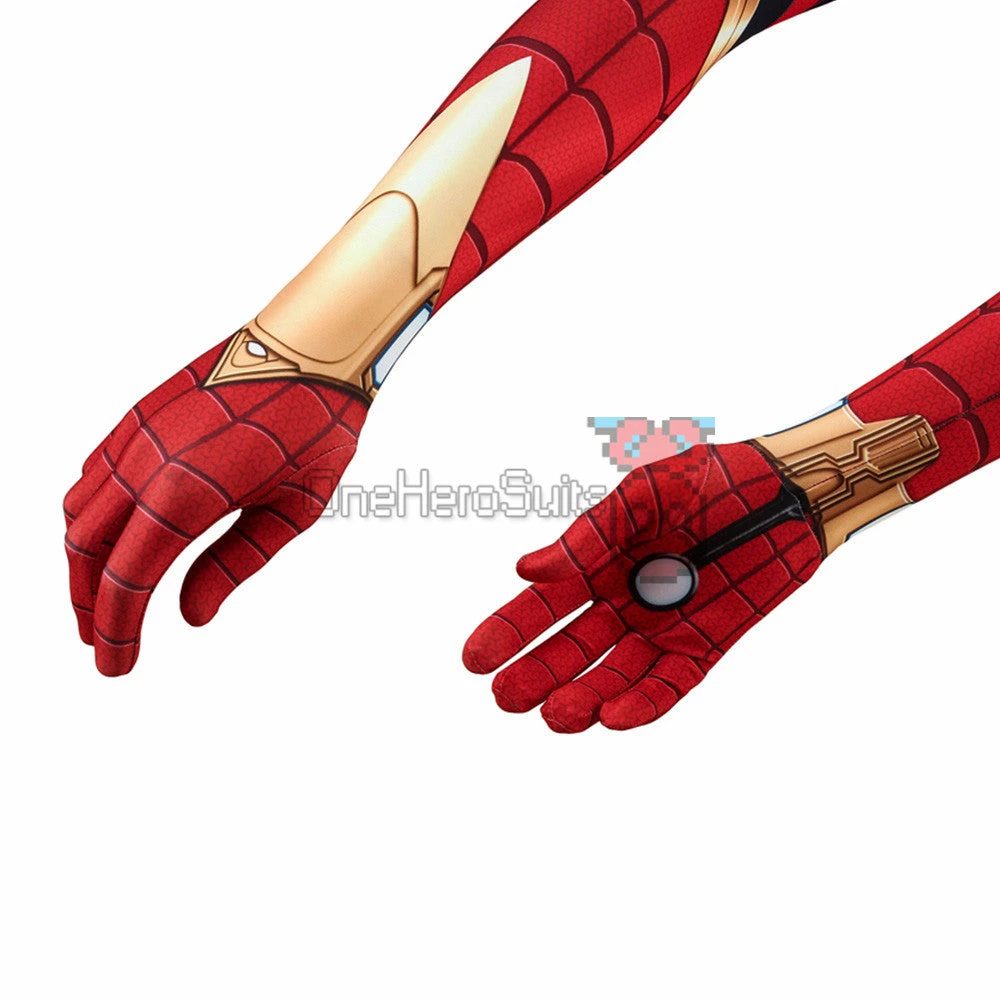 OneHeroSuits Iron Spider Suit Avengers Endgame Spider-man Bodysuit