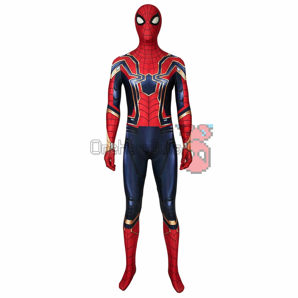 OneHeroSuits Iron Spider Suit Avengers Endgame Spider-man Bodysuit