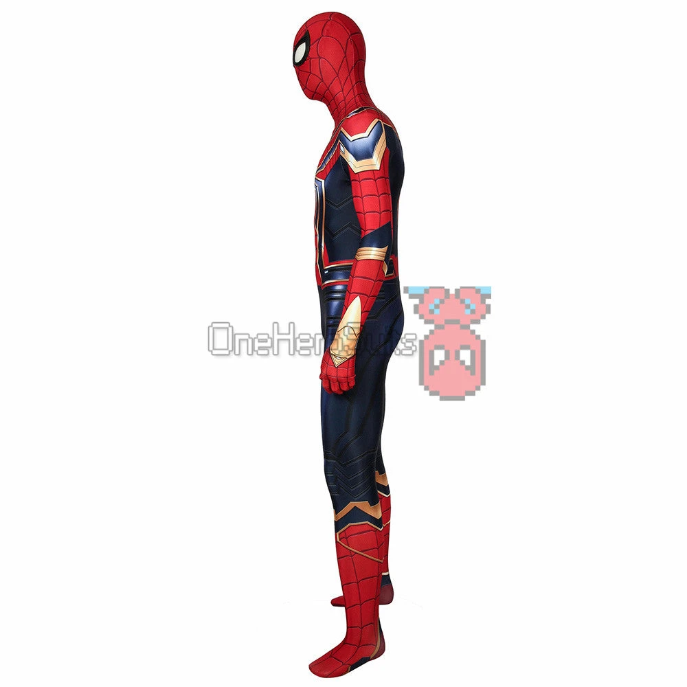 OneHeroSuits Iron Spider Suit Avengers Endgame Spider-man Bodysuit
