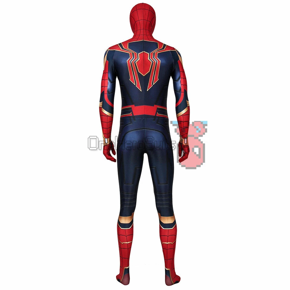 OneHeroSuits Iron Spider Suit Avengers Endgame Spider-man Bodysuit