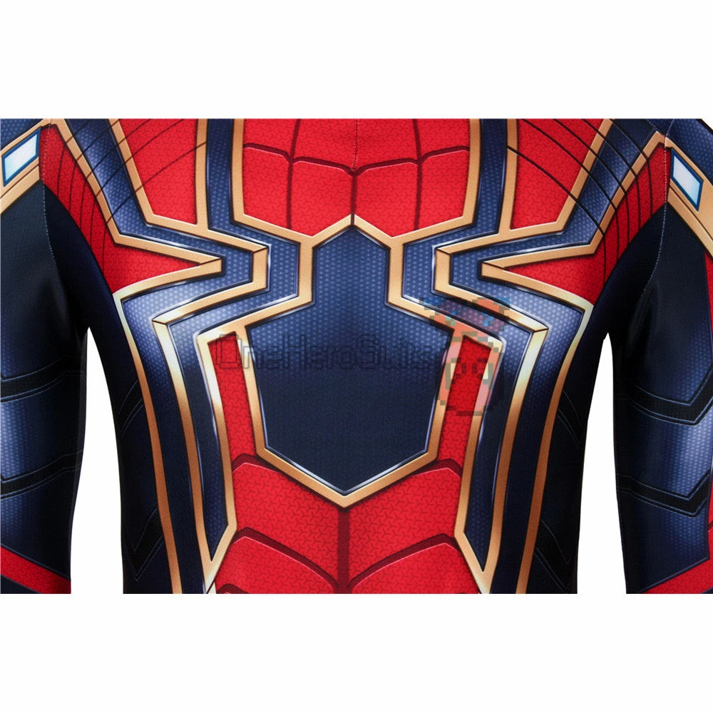 OneHeroSuits Iron Spider Suit Avengers Endgame Spider-man Bodysuit
