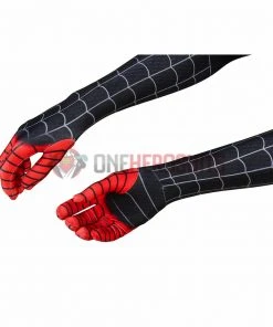 OneHeroSuits Zentai/Jumpsuit Miles Morales Suit Into The Spider Verse Black Bodysuit