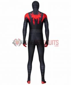 OneHeroSuits Zentai/Jumpsuit Miles Morales Suit Into The Spider Verse Black Bodysuit