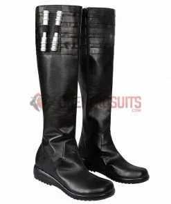 OneHeroSuits Cara Dune Cosplay Boots The Mandalorian Leather Cosplay Shoes Costumes