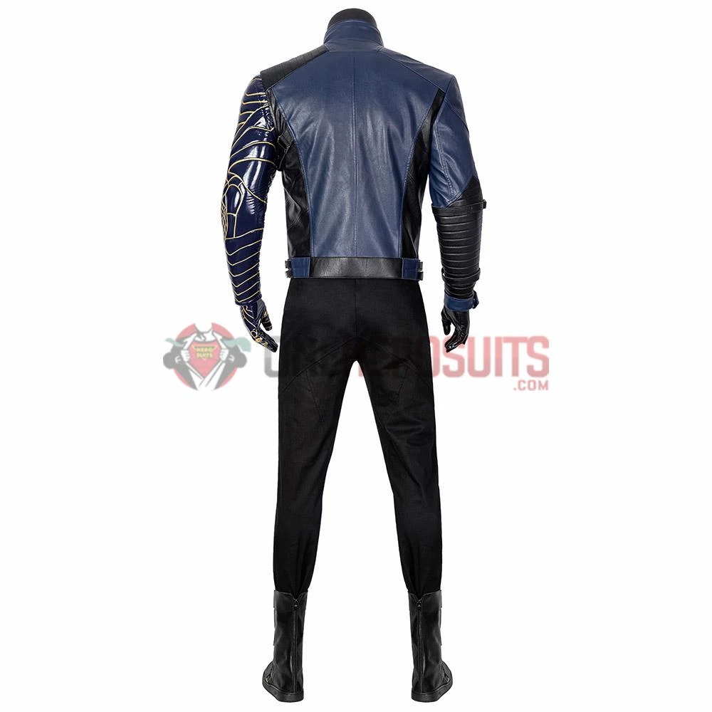 OneHeroSuits The Winter Soldier Cosplay Costumes Bucky Barnes Ver.2 Cosplay Suit