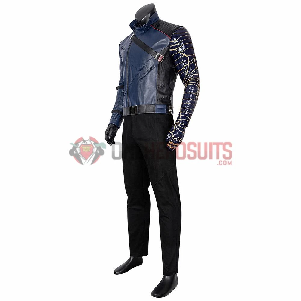 OneHeroSuits The Winter Soldier Cosplay Costumes Bucky Barnes Ver.2 Cosplay Suit