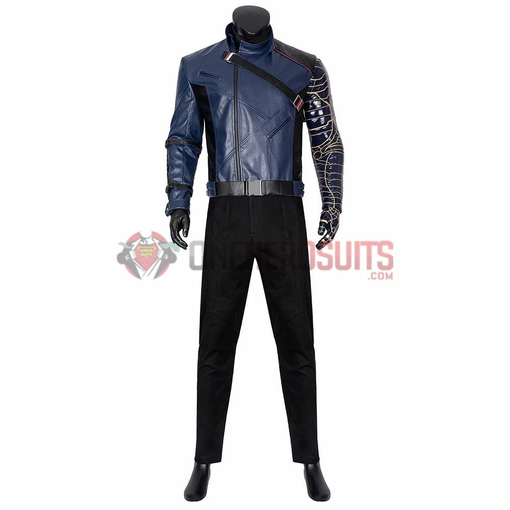 OneHeroSuits The Winter Soldier Cosplay Costumes Bucky Barnes Ver.2 Cosplay Suit