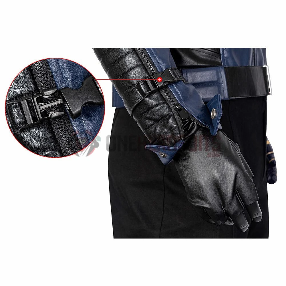 OneHeroSuits The Winter Soldier Cosplay Costumes Bucky Barnes Ver.2 Cosplay Suit