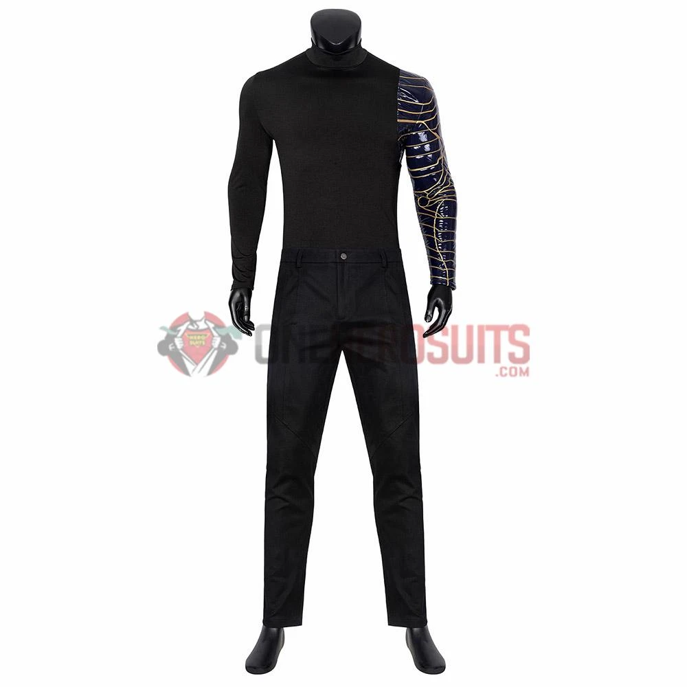 OneHeroSuits The Winter Soldier Cosplay Costumes Bucky Barnes Ver.2 Cosplay Suit
