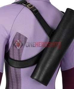 OneHeroSuits Costumes 2021 New Hawkeye Kate Bishop Purple Cosplay Costume Halloween Dress Up Suit